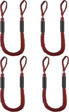 4 Pack Marine Bungee Dock Line Boat Mooring Rope Anchor Cord Stretch Line 4ft picture
