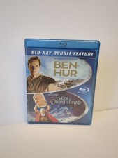 Ben Hur/Ten Commandments (Blu-ray Disc, 2013, 4-Disc Set) Rare Oop Sealed New picture