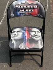 WWE Wrestling SummerSlam 2025 Chair CM Punk vs. Gunther.   picture