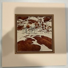 Bev Doolittle Pintos Triple Matted picture