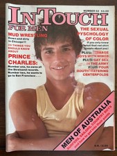 IN TOUCH Number 52 Nude Gay Male Photography, Rare, see pics for cover damage picture