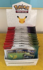 Lot of 12 - Pokemon TCG 30th Celebration Tech Sticker Collection in Display Box picture