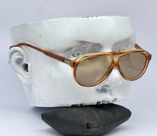 Vintage Persol Ratti Meflecto 48-62 Honey Tortoise Sunglasses Aviator Italy Rare picture