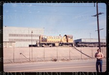 KAISER STEEL FONTANA. ALCo S-3 #1013. Fontana (CA). Original Slide 1974.(B) picture