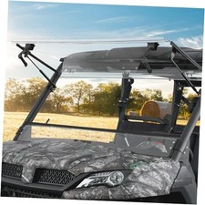3-IN-1 Flip Front Windshield Compatible with CFMOTO Uforce Flip Windshield picture