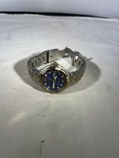 Armitron 20/1745 2105/3. 2Tone BeautyRotating Bezel Cobalt Blue Face men watch L picture