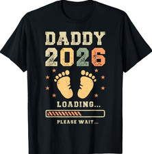 Daddy 2026 Loading, Baby Announcement, Expecting Dad to Be T-Shirt picture