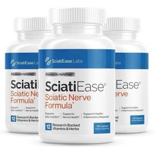 1-3 Pack SciatiEase Labs Sciati Ease Sciatic Nerve Formula 120 capsules Exp:2028 picture