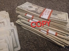 Artist Made AGED $20 Replica Bills * 100 picture