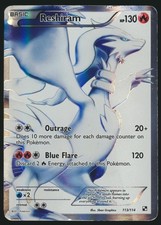 Reshiram 113/114 Ultra Rare Black & White Pokemon Holo Damaged picture