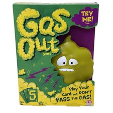 Gas Out Card Game Mattel Games 2-6 Players Age 5+ Brand New Sealed picture