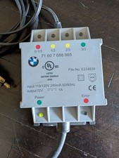 BMW Motorcycle Automatic Battery Charger p/n 71 60 7 688 86 EXCELLENT CONDITION picture