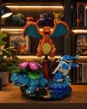 Pokemon Monster Battle Building Blocks Set Large Display MOC Model | No box picture
