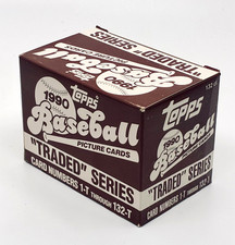 1990 Topps Baseball Traded Complete Set 132 Cards - Case Fresh NM  to NM+ picture