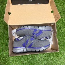 Skechers Women's Grey and Purple Trainers picture