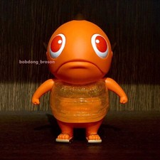 MAME MOYASHI JERMES JIRO Orange Edition Figure Designer Toy H13CM Vinyl Sofubi picture