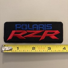 Polaris RZR (Embroidered Iron On Patch) Racing / Off Road picture