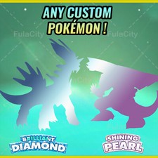 CUSTOM POKEMON 💚 BDSP (ANY) ⚡ 6IV + EVS SHINY/NORMAL ⚡ picture