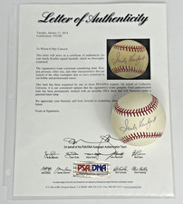 Sandy Koufax Signed Rawlings ONL Baseball PSA DNA V03582 Dodgers HOF picture