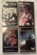 Wendy O. Williams / Plasmatics Cassette Tape Lot of 4 - Very Good Condition picture