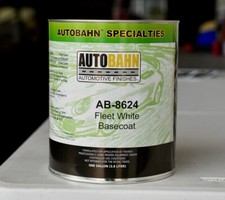 Autobahn AB-8624 Fleet White Basecoat GALLON GM Code WA8624 Automotive Paint picture