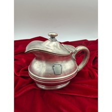 Reed & Barton PRR Pennsylvania Railroad Silver Soldered Creamer Pitcher 11oz picture