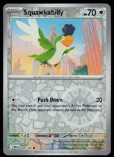 Squawkabilly 160/182 Common Destined Rivals Pokemon Reverse Holo Near Mint picture