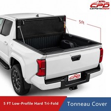 5FT Low Profile Flip Up Hard Tonneau Cover For 2024 2025 2026 Toyota Tacoma Bed picture