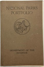 1916 NATIONAL PARKS PORTFOLIO YARD GRAND CANYON RAILROAD MAP 1ST ED 7 OF 9 PARTS picture
