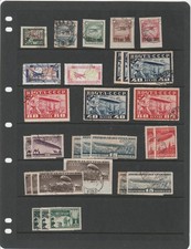 Russia early airmail lot, many of C1-C67, total of 50 issues, see all 3 pics picture
