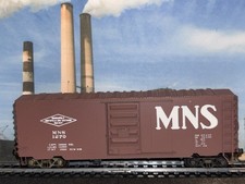 HO Vintage Athearn 5686 40’ Box Car MNS 1270 Metal Sprung Trucks, Knuckles picture