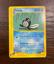 The Pokémon Company Poliwag 87/144 EX Sandstorm 2003 Eng Common Regular e-Card picture