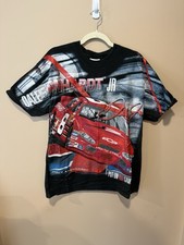 Dale Earnhardt Jr. NASCAR AOP Y2K Shirt Men’s Size Medium Chase Authentics picture