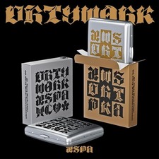 Aespa - Dirty Work [Dirty Case Ver.] [New ] Photo Book, Photos, Stickers, Tin Ca picture