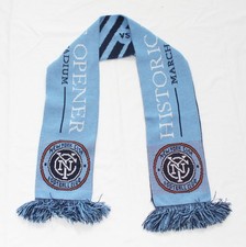 NYCFC Yankee Stadium Historic Home Opener 2015 Soccer Scarf Inaugural Season picture