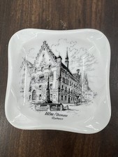 Kaiser W Germany Ulm Donau Rathaus Porcelain Trinket Dish Ashtray Vintage picture