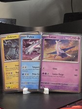  Latios, Palkia, and Zekrom SET Cosmos Holo Trio Pokemon Paradox Rift NM picture