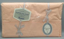 Vintage Wamsutta Made in USA Old Stock Shrink-Wrapped Pink Full Flat Sheet picture