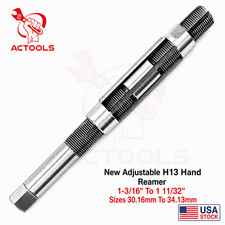 New Adjustable H13 Hand Reamer 1 3/16