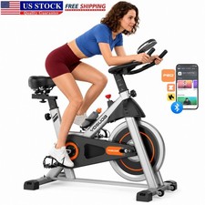 YOSUDA 002 Exercise Bike, Magnetic Friction Stationary Bike with App Training picture