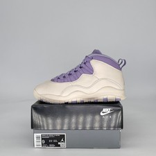 Size 7.5M/9W - Jordan 10 Retro Hydrangeas (Women's) IQ0388-101 Pre-Owned picture