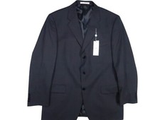 NWT JOSEPH ABBOUD 42 R gray sport coat suit jacket blazer vintage USA union made picture