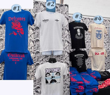Deftones London UK EU Tour 2026 Concert Shirt Reprint picture