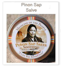 Navajo Medicine Of The People Pinon Sap Burns Salve  0.75 oz, Pow Wow picture