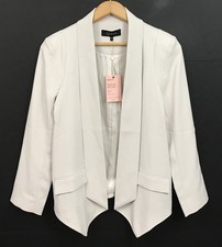 NWT Quince Stretch Crepe Open Blazer in Sand Women's Size XS picture