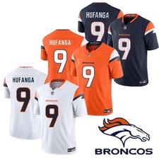 NWT Men's Broncos #9 Talanoa Hufanga All Stitched Limited Player Jersey S-3XL+- picture
