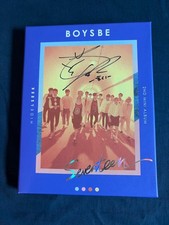Seventeen [BOYS BE] Hoshi Autographed Signed Album Mwave SEEK Ver. Rare picture