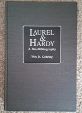 Laurel and Hardy: A Bio-Bibliography by Wes Gehring: Excellent condition picture