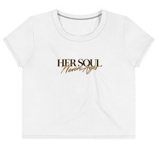 Her Soul Never Ages Crop Top Tee picture
