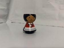 Lucie Kaas Bordfolk Bunad Sunnamore Wooden Egg Cup Norwegian Costume 7cm picture